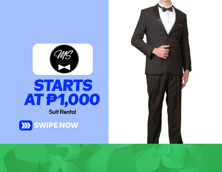 Suit Rental starts at P1,000