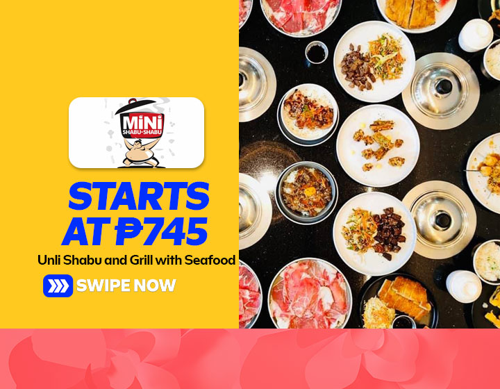 Unli Shabu and Grill with Seafood starts at P745