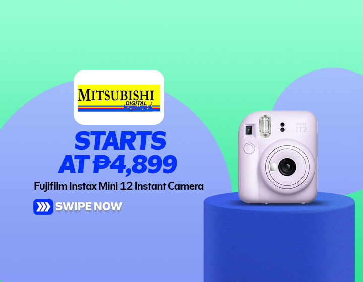 Fujifilm Instax Mini 12 Instant Camera starts at P4,899