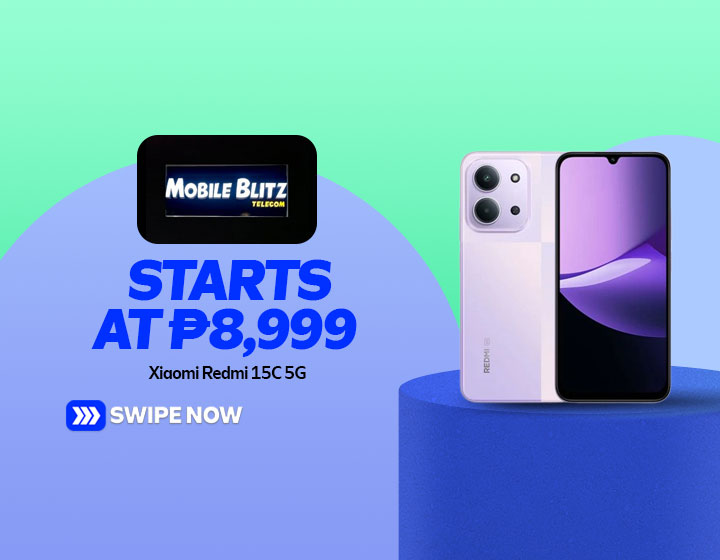 Xiaomi Redmi 15C 5G 4+256GB starts at P8,999