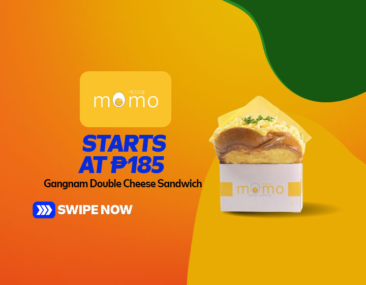 Gangnam Double Cheese Sandwich starts at P185