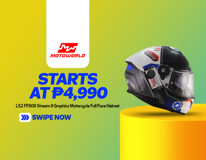 LS2 FF808 Stream II Graphics Full Face Motorcycle Helmet starts at P4,990