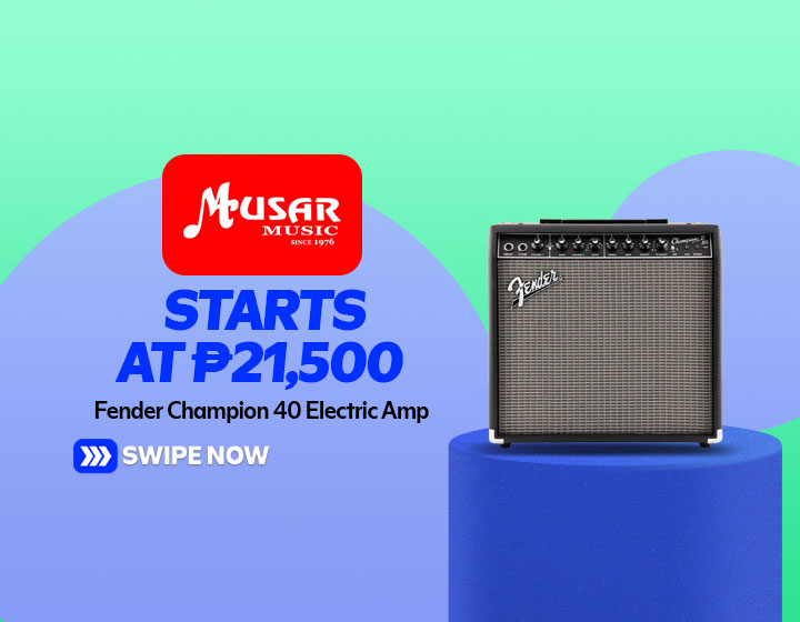 Fender Champion 40 Electric Amp starts at P21,500