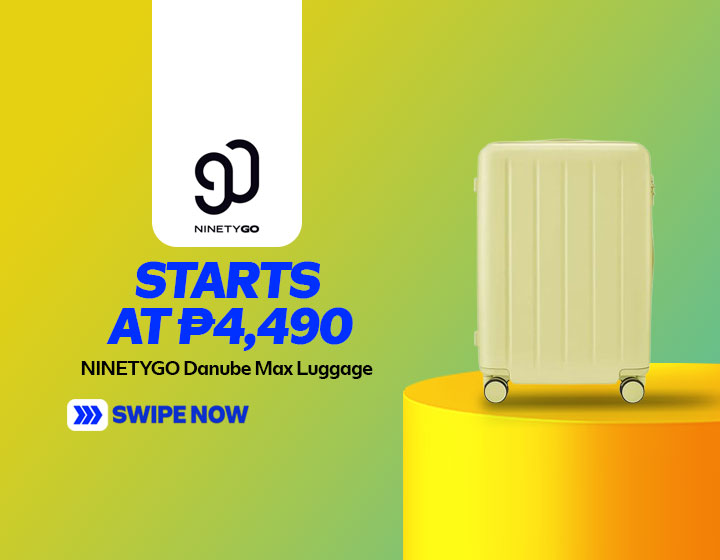 NINETYGO Danube Max Luggage - Standard 20" Size starts at P4,490