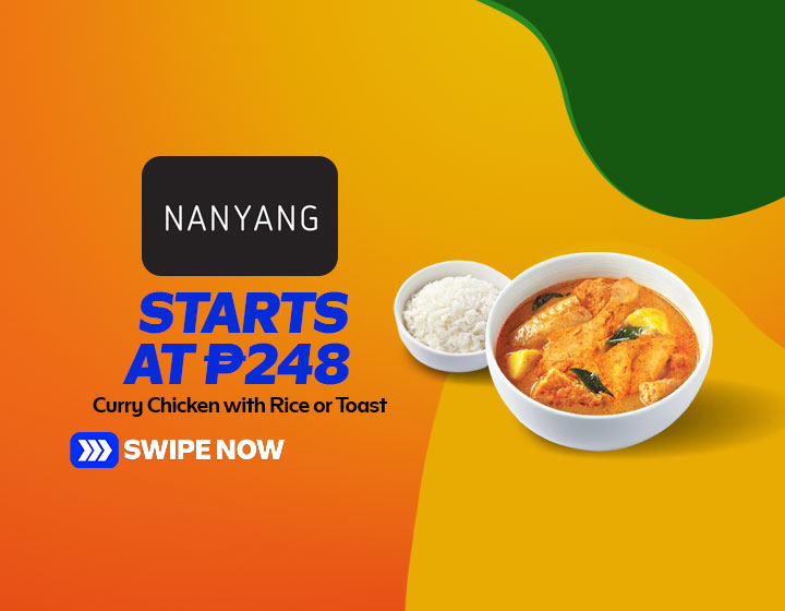 Curry Chicken with Rice or Toast starts at P248
