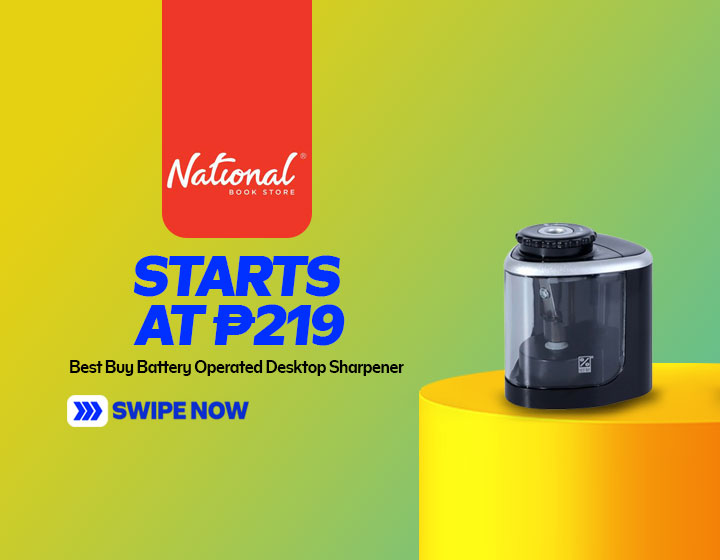 Best Buy Battery Operated Desktop Sharpener starts at P219