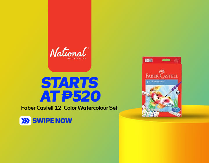 Faber Castell 12-Colore Watercolour Set starts at P520