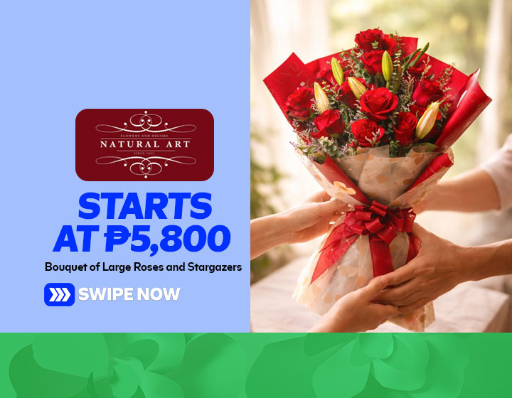 Bouquet of One Dozen Imported Large Roses and Two Stems of Stargazers starts at P5,800