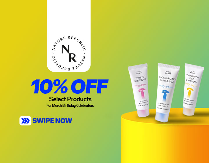 March Birthday Celebrators Enjoy 10% Off on Select Products