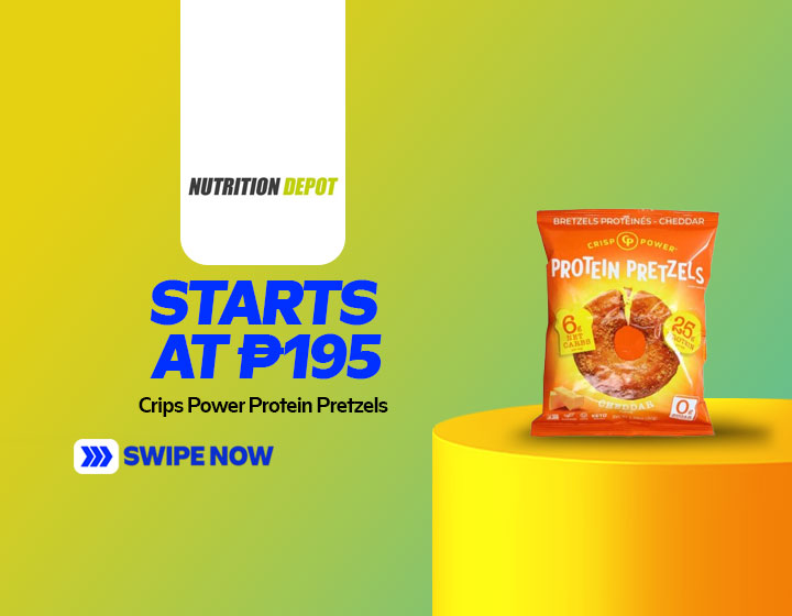 Crisp Power - Protein Pretzels - Cheddar Flavor starts at P195