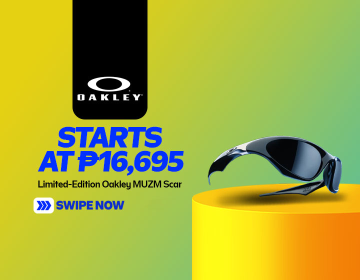 Limited-Edition OAKLEY MUZM Scar starts at P16,695