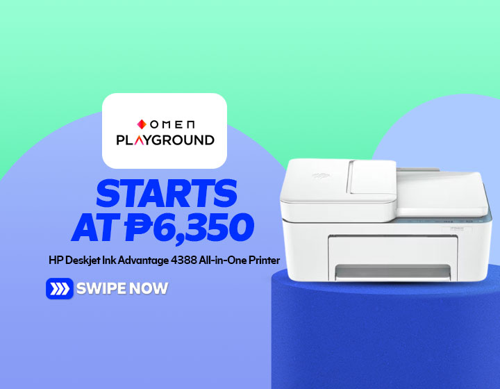 HP Deskjet Ink Advantage 4388 All-in-One Printer starts at P6,350