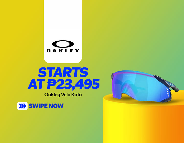 Oakley Velo Kato in Matte Navy with Prizm Sapphire Lens starts at P23,495