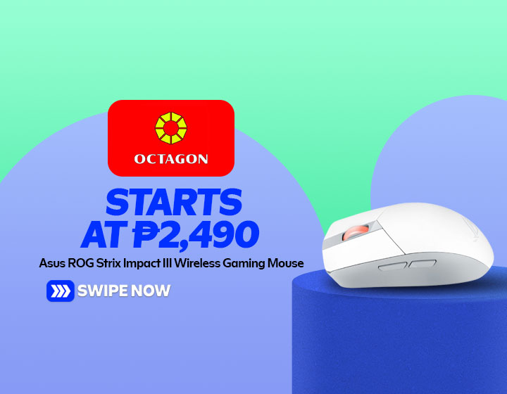 ASUS ROG Strix Impact III Wireless Gaming Mouse starts at P2,490