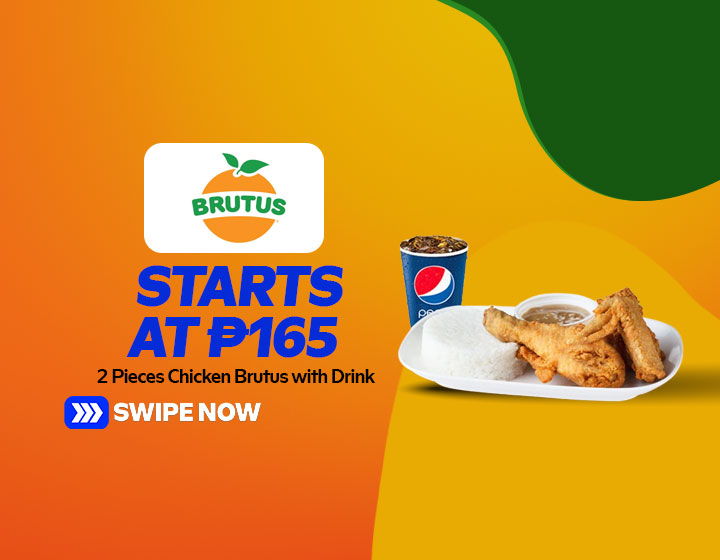 2 Pieces Chicken Brutus with Drink starts at P165