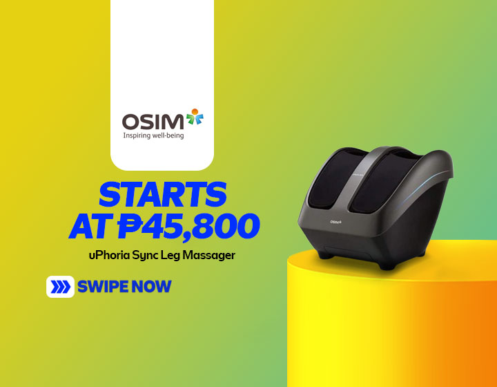 uPhoria Sync Leg Massager starts at P45,800