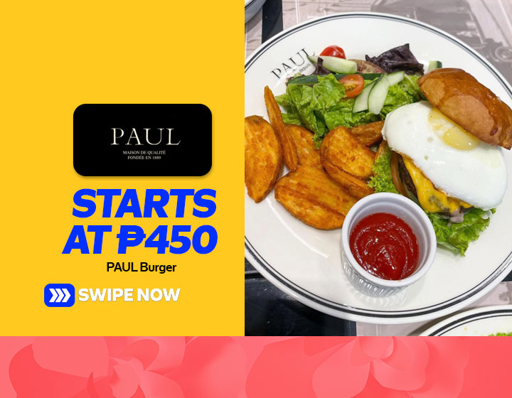 PAUL Burger starts at P450
