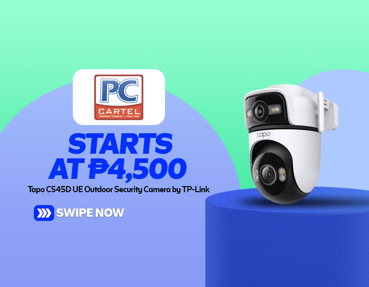 Tapo C545D UE Outdoor Security by TP-Link starts at P4,500