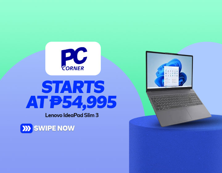 Lenovo IdeaPad Slim 3 starts at P54,995
