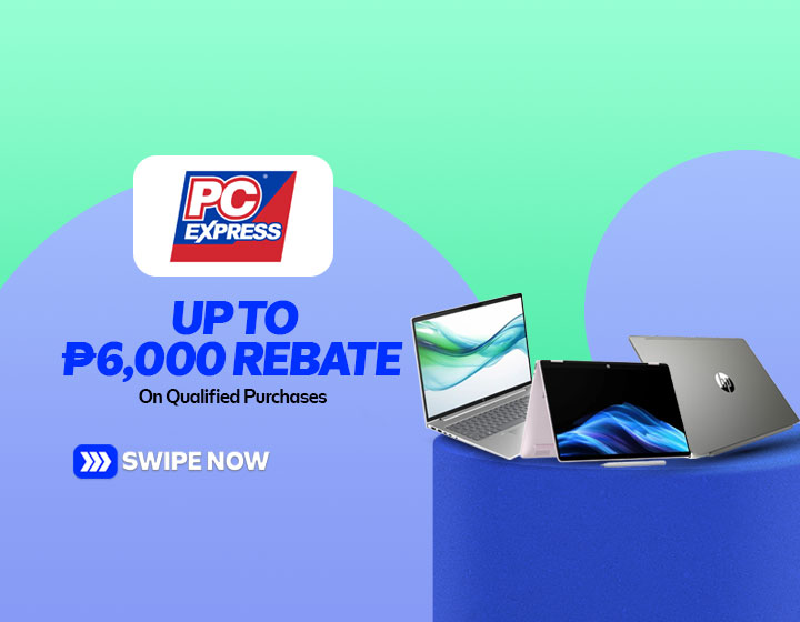 Enjoy up to P6,000 GCash Rebate with your HP Laptop Purchase
