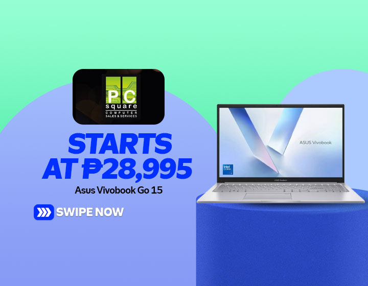 ASUS Vivobook Go 15 E1504FA BQ3414W starts at P28,995