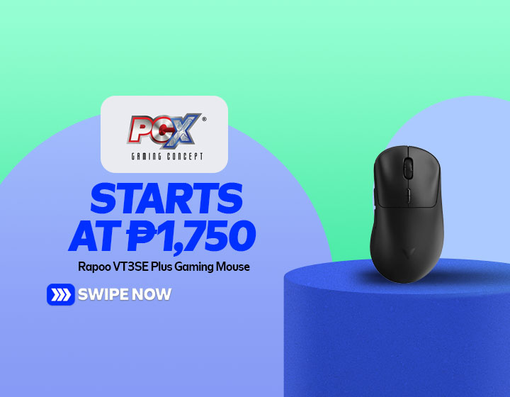 RAPOO VT3SE PLUS Gaming Mouse starts at P1,750
