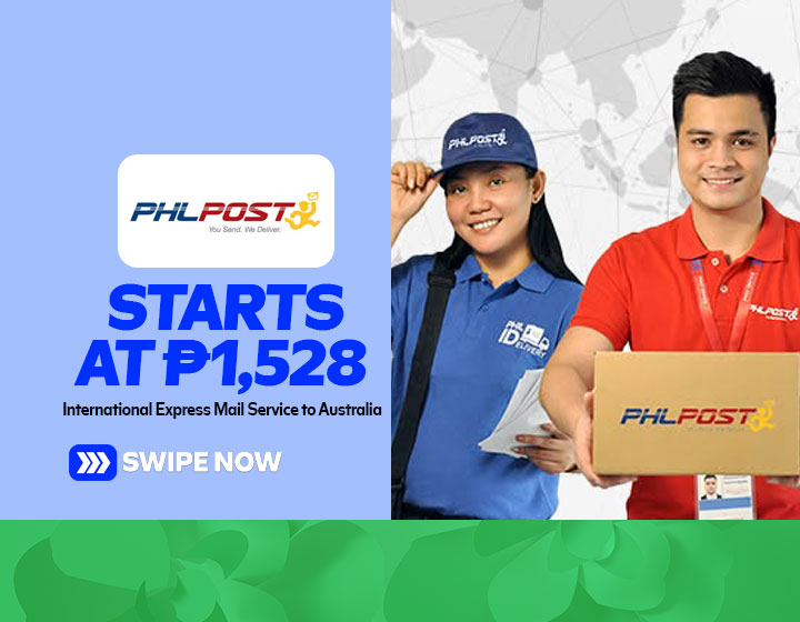 International Express Mail Service to Australia starts at P1,528
