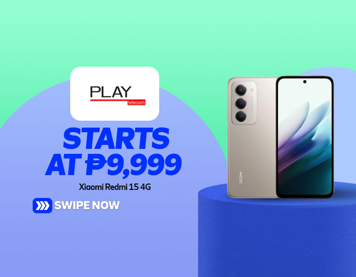 Xiaomi Redmi 15 4G 8+256GB starts at P9,999