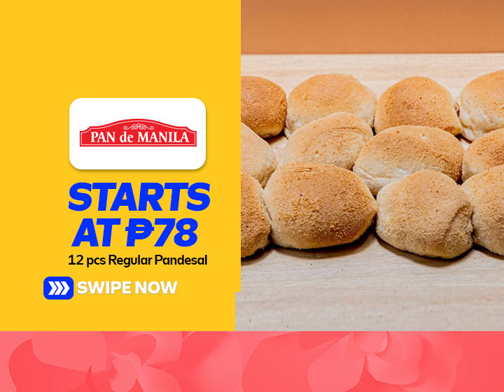 Pandesal Regular - 12 Pieces starts at P78