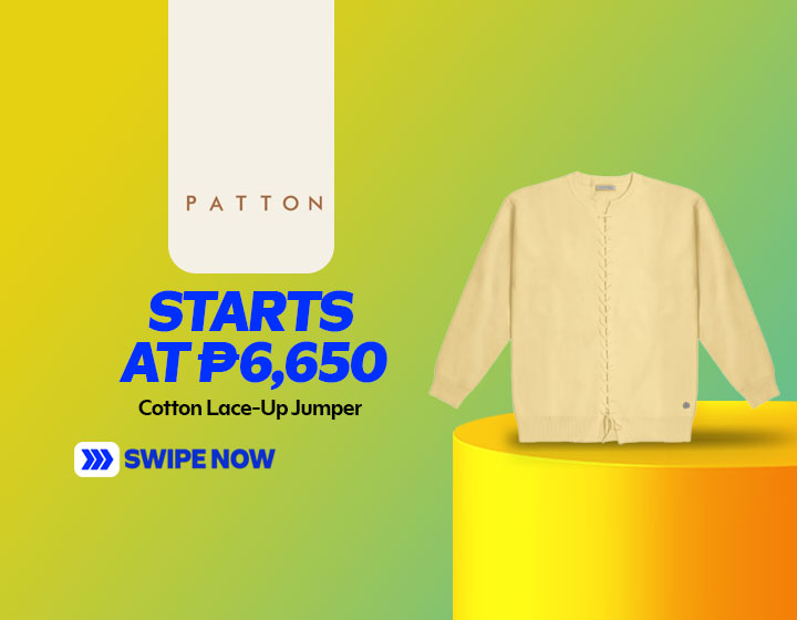 Cotton Lace-Up Jumper starts at P6,650