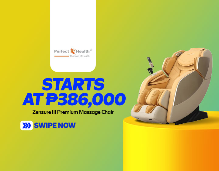 Zensure III Premium Massage Chair starts at P386,000