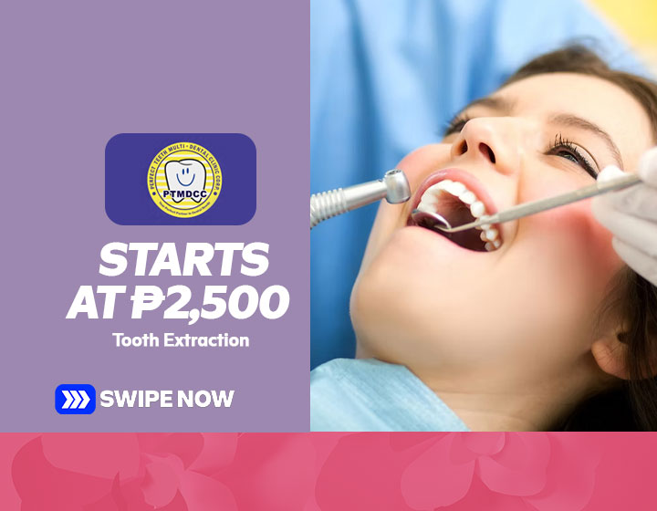 Tooth Extraction starts at P2,500