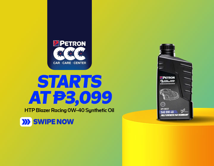 Oil Change Express with Blaze Racing HTP starts at P3,099