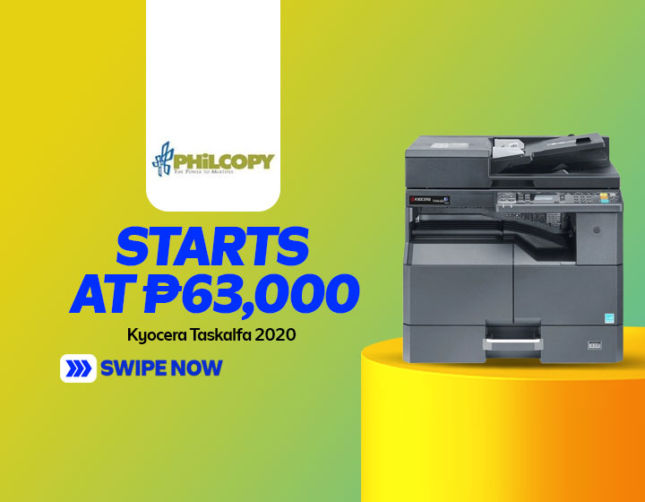 Kyocera Taskalfa 2020 - Monochrome (B/W) Copy/ Print/ Scan Machine starts at P63,000