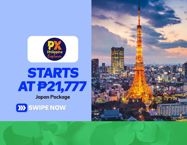 Japan Package starts at P21,777 per Person