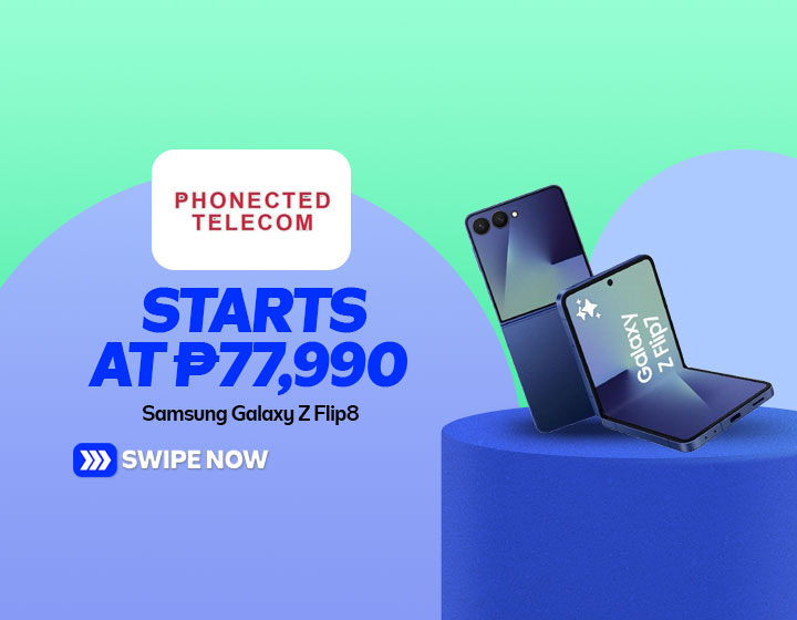 Samsung Galazy Z Flip8 starts at P77,990