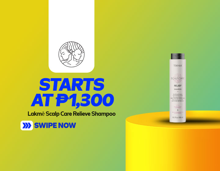 LAKMĒ Scalp Relief Shampoo starts at P1,300