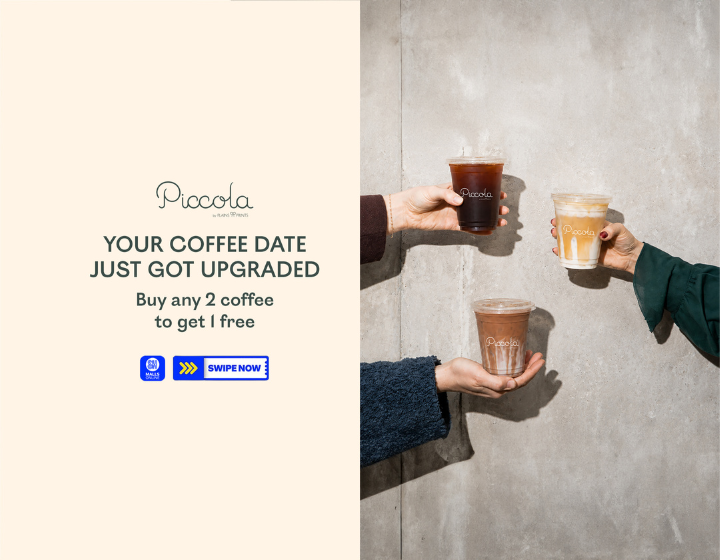 Buy 2 Coffees, Get 1 FREE