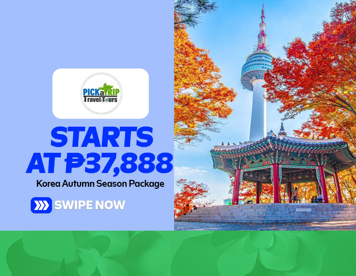 Special Promo for Korea Autumn Season Package starts at P37,888