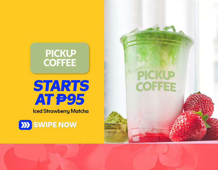 Iced Strawberry Matcha starts at P95