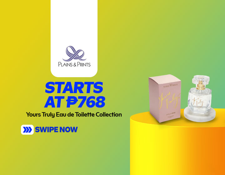 Yours Truly Eau de Toilette Collection starts at P768