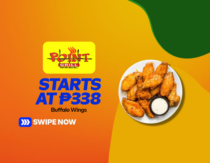 Bufallo Wings start at P338