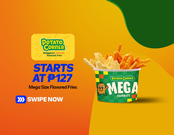 Mega Size Flavored Fries starts at P127
