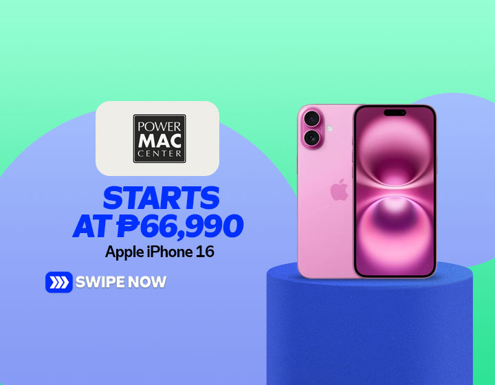 Apple iPhone 16 256GB starts at P66,990