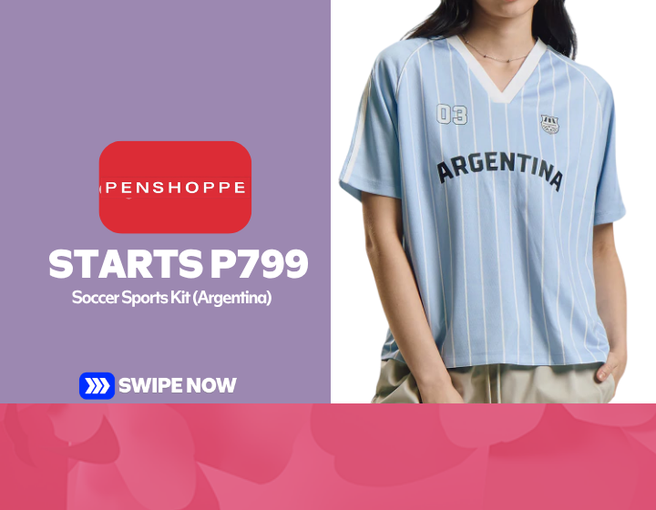  Soccer Sports Kit--Argentina Starts at P799