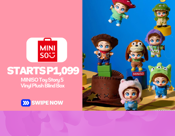 MINISO Toy Story 5 Vinyl Plush Blind Box Starts P1,099