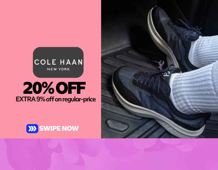 20% off + EXTRA 9% off on regular-price