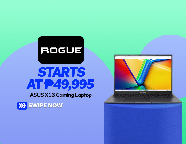 ASUS Gaming X16 Laptop starts at P49,995