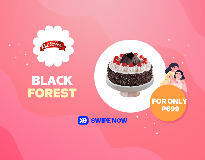 RED RIBBON BLACK FOREST CAKE