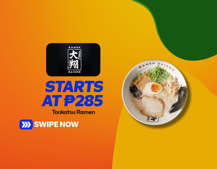 Tonkotsu Ramen starts at P285